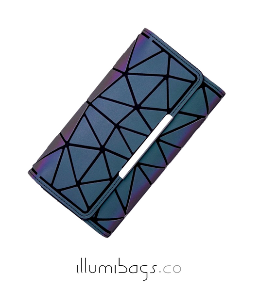 Geometric Clasp Wallet