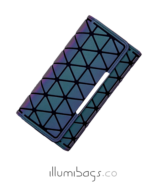 Geometric Clasp Wallet