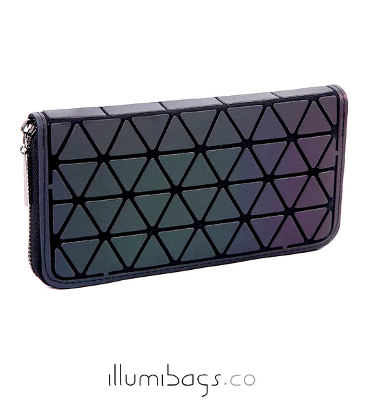 Geometric Zip Wallet