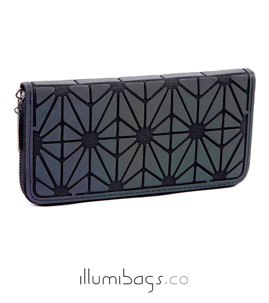 Geometric Zip Wallet