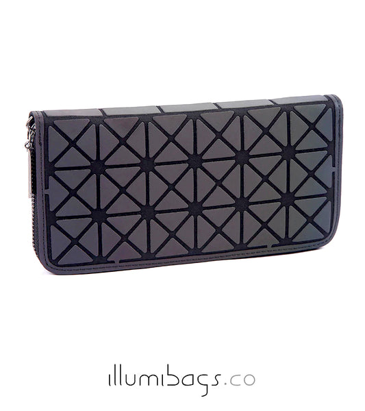 Geometric Zip Wallet