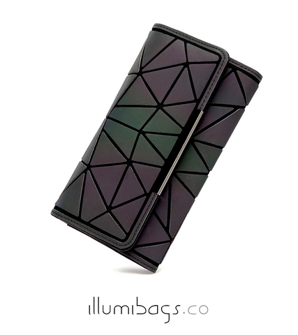 Geometric Clasp Wallet